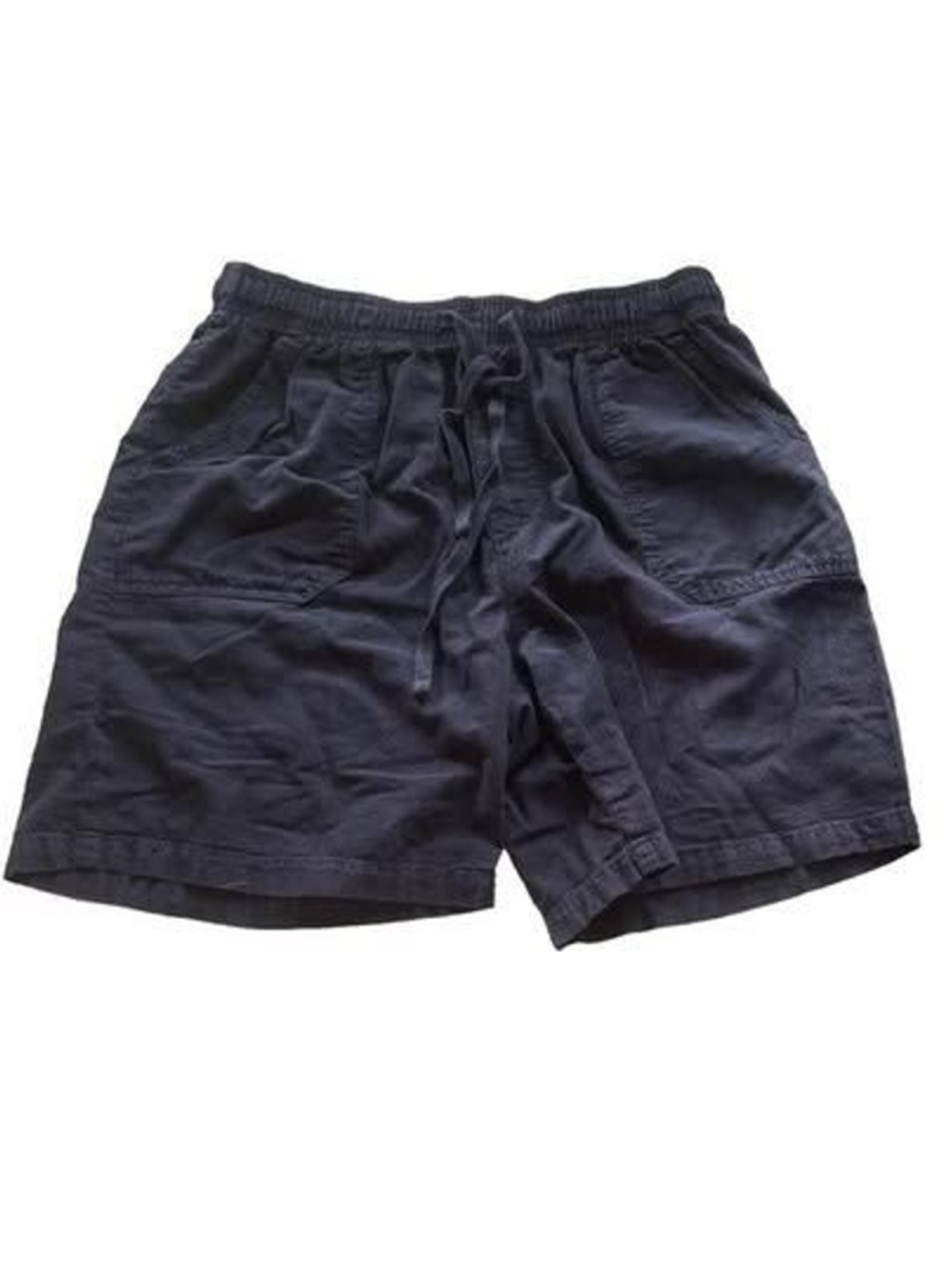 Basic Editions Mens Blue Casual Shorts Size Small